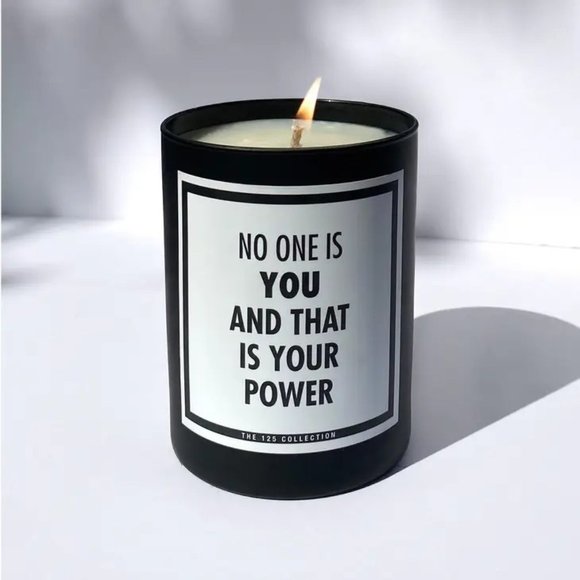 No One Is You and That Is Your Power - Lavender Sage 12 oz Candle - Picture 1 of 2